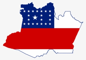 Flag-map Of Amazonas - Flag Map Of Brazil #951189 Flag-map Of Amazonas - Flag Map Of Brazil #951189