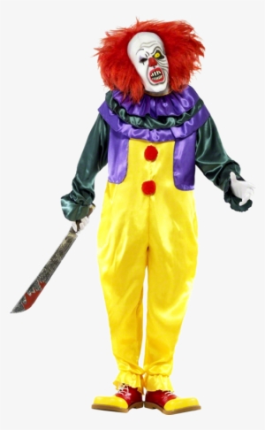 Creepy Clown Costume - Disfraces De Payasos Asesinos #951396