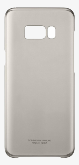 Samsung Galaxy S8 Plus Ef-qg955cfegww Clear Cover Gold - Official Samsung Galaxy S8 Plus Clear Cover Case - #951551