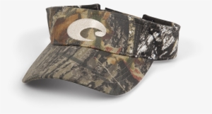Costa Del Mar Costa Cotton Visor In Camo-mossy Oak - Costa Del Mar Cotton Visor - One Size Fits All - Black #951833