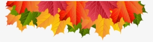 Fall Leaf Png Border Download - Fall Leaves Border Png #951982