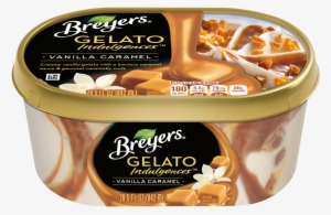 5 Ounce Tub Of Breyers Vanilla Caramel Gelato Indulgences - Breyers Gelato Caramel #952009