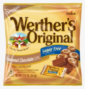 Sugar Free Chocolate Hard Candies - Werthers Sugar Free #952034