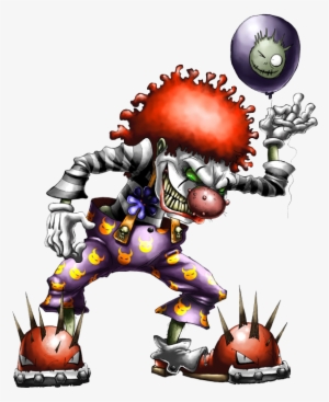 Evil Clown - Poy-sain Clown Character Cute Sport Water Bottle With #952226 Evil Clown - Poy-sain Clown Character Cute Sport Water Bottle With #952226