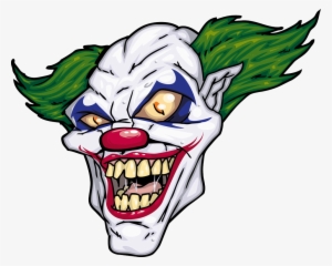 Joker Evil Clown Illustration - Scary Clown Cartoon #952290