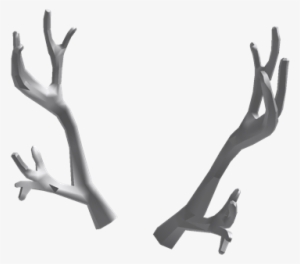 Antlers Mesh - Gray Antlers Roblox #952348