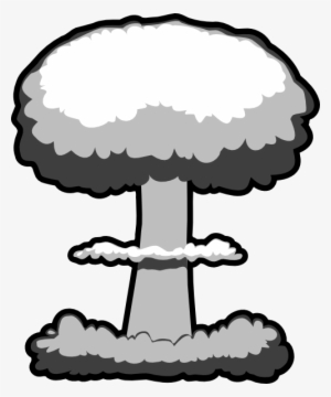 Atomic Explosion Png Clipart - Nuclear Mushroom Cloud Clip Art #952435