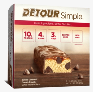 Salted Caramel Cookie Dough - Detour Simple Bar, Salted Caramel Cookie Dough, 9 Count #952696