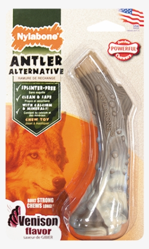 Nylabone Antler - Nylabone Dura Chew Nylon Antler Dog Chew Toy Medium #952884