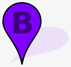 Pushpin Google Blue Clip Art At Clker #953065