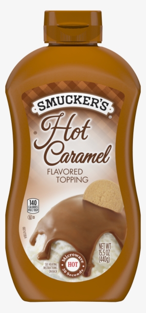 Microwaveable Ice Cream Toppings - Smucker's Hot Topping, Butterscotch - 15.5 Oz Bottle #953198