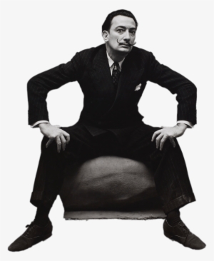 Man In Suit Sitting Png - Irving Penn Salvador Dali #953507