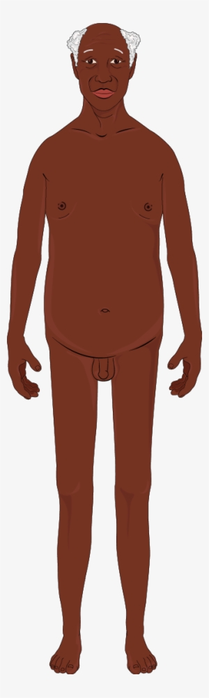 African Elderly Man - Cartoon #953726