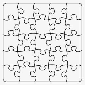 Share This Article - Puzzle Black And White Clipart #954100