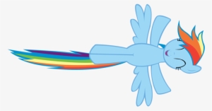 Rainbow Dash Flying Vector By Teentrunks4-d4u2ihz - Rainbow Dash Flying Png #954276