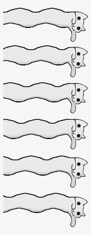 As This Is A Flying Cat I Thought Of Taking Reference - Longcat Sprite #954536