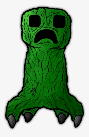 Png Royalty Free Creeper Drawing Realistic - Minecraft Creeper Fan Art Realistic #954559