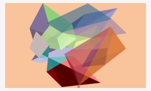 Abstract Rounded Geometric Background Png - Minimalist Geometric Shapes #954616