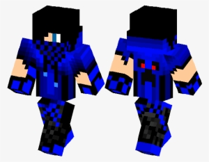 Blue Png For Free Download On - Minecraft Skin Black Ninja #954696
