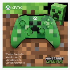 Xbox One Bluetooth Wireless Controller Minecraft Creeper - Xbox One Minecraft Creeper Wireless Controller - Green #954816