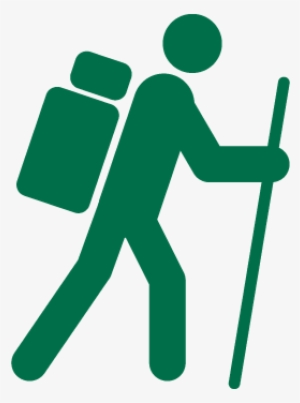 Hiker - Walking Trail Icon #955577