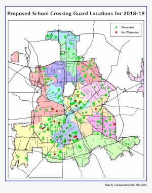 Dallas Ensures Students Will Be Safe Walking To And - Map #955665