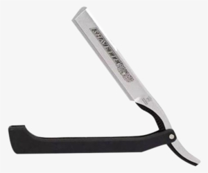 Dovo Shavette Straight Razor Available In Full Silver - Dovo Shavette Zwart Barbermes #956073