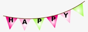 Bunting Banner Clipart - Pink Border Banner Clipart #956199
