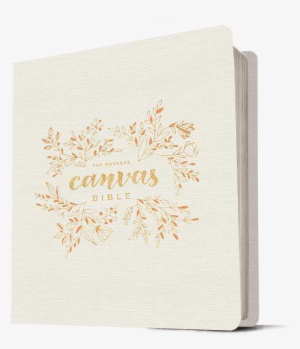 Canvas Look, Gold Leaf - Message Canvas Bible: Coloring And Journaling #956433