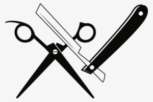 Straight Razor Barber Hairdresser Hairstyle - Straight Razor Clip Art #956689