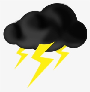 Lightning Thunderstorm Png Transparent Images Png Images - Storm Cloud Clip Art #956696