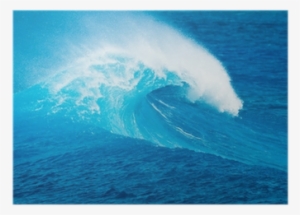 Posterazzi Dpi12291827 Blue Ocean Wave Poster Print #957484
