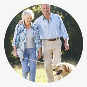 Novisport Dog Walking - Older Person Walking Dog #957583