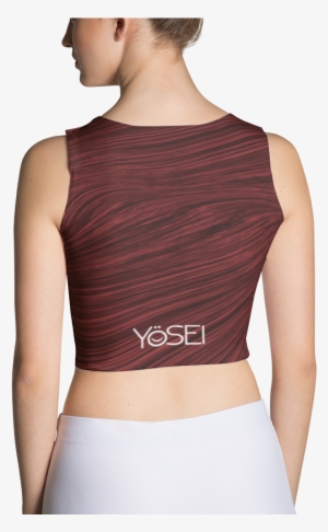 Confetti Red Liquid Crop Top - Fish Magic, Paul Klee, Crop Top - Xl #957756