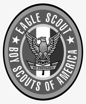 Boy Scouts Eagle Scout Logo Png Transparent - Eagle Scout Logo Black And White #957915