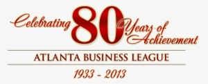Abl 80th Anniversary Logo Revised Red - Tara Brown #958085