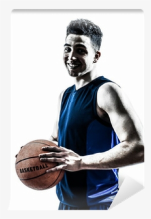 Caucasian Man Basketball Player Silhouette Wall Mural - Human #958331 Caucasian Man Basketball Player Silhouette Wall Mural - Human #958331