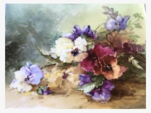Beautifully Hand Painted In Gorgeous Colors Is This #958450