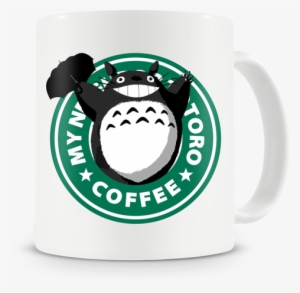 Totoro X Starbucks - My Neighbor Totoro Amazing Tonari No Anime Art 24x18 #958916