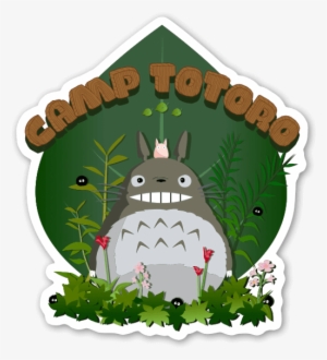 Camp Totoro Sticker - My Neighbor Totoro #959057