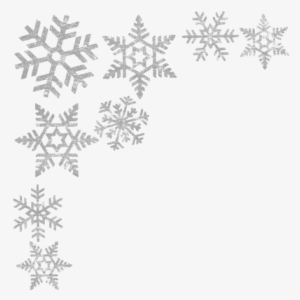 Snowflake Border Transparent Background #959060