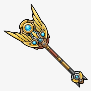 Gear Retro Futuristic Staff Render - Steampunk #959178