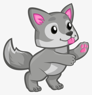 Cute Wolf Wolves Baby Freetoedit - Cute Wolf Clipart #959592