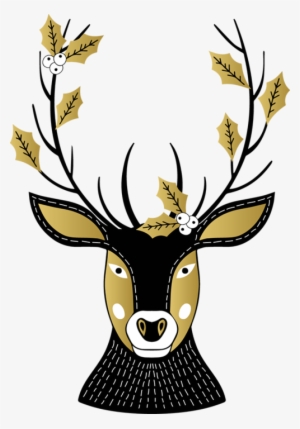 Tubes Noel / Rennes, Traineaux Watercolor Christmas, - Deer #959640