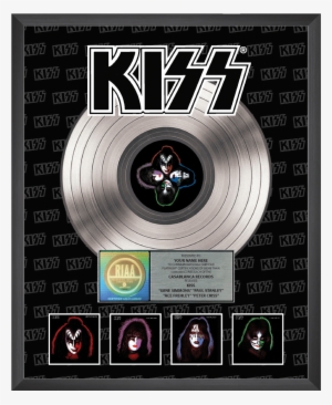 Personalized Solo Album 40th Anniversary Record Award - Kiss #959908
