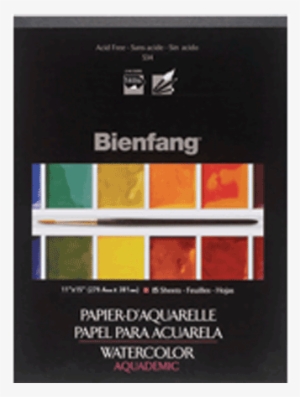 Speedball Paper Watercolor 11x15 140lb 15shts - Bienfang Watercolor Paper #959960