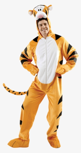 Adult Disney Tigger Costume - Male Disney Character Costume #9500333