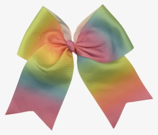 Cheer Bow - Ombre - Hair Clips - Ponytails And Fairytales - Ribbon #9500784