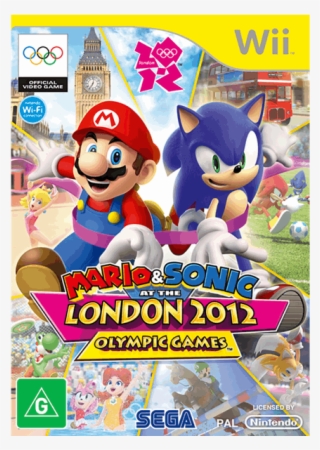 Mario & Sonic At The London 2012 Olympic Games - Mario Vs Sonic London 2012 Wii #9502230