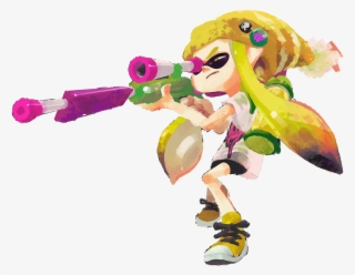 Add Pictures Images - Splatoon Charger Pose #9503310